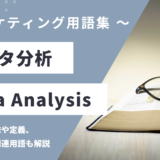 データ分析 - Data Analysisの用語の意味や定義・使い方・関連用語を解説