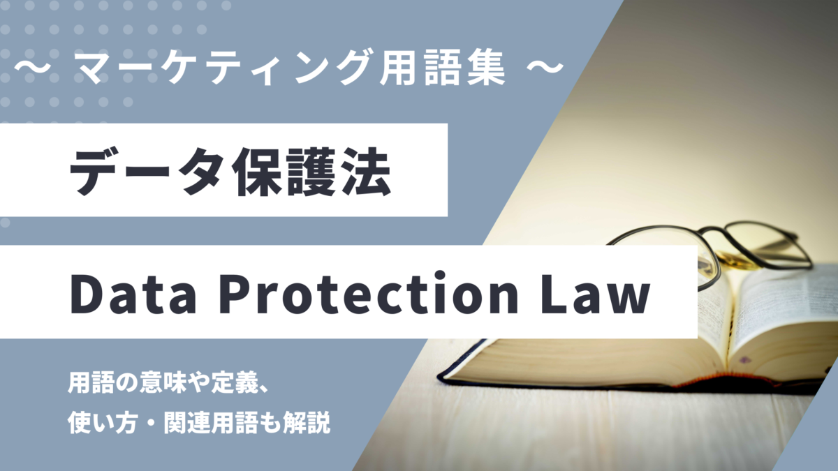 データ保護法 - Data Protection Lawの用語の意味や定義・使い方・関連用語を解説