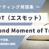 SMOT（エスモット）- Second Moment of Truthの用語の意味や定義・使い方・関連用語を解説